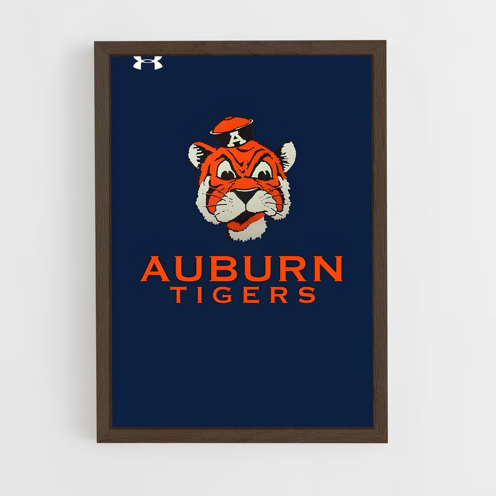 Poster Auburn tigers college – affiche Basketball (vue 5)